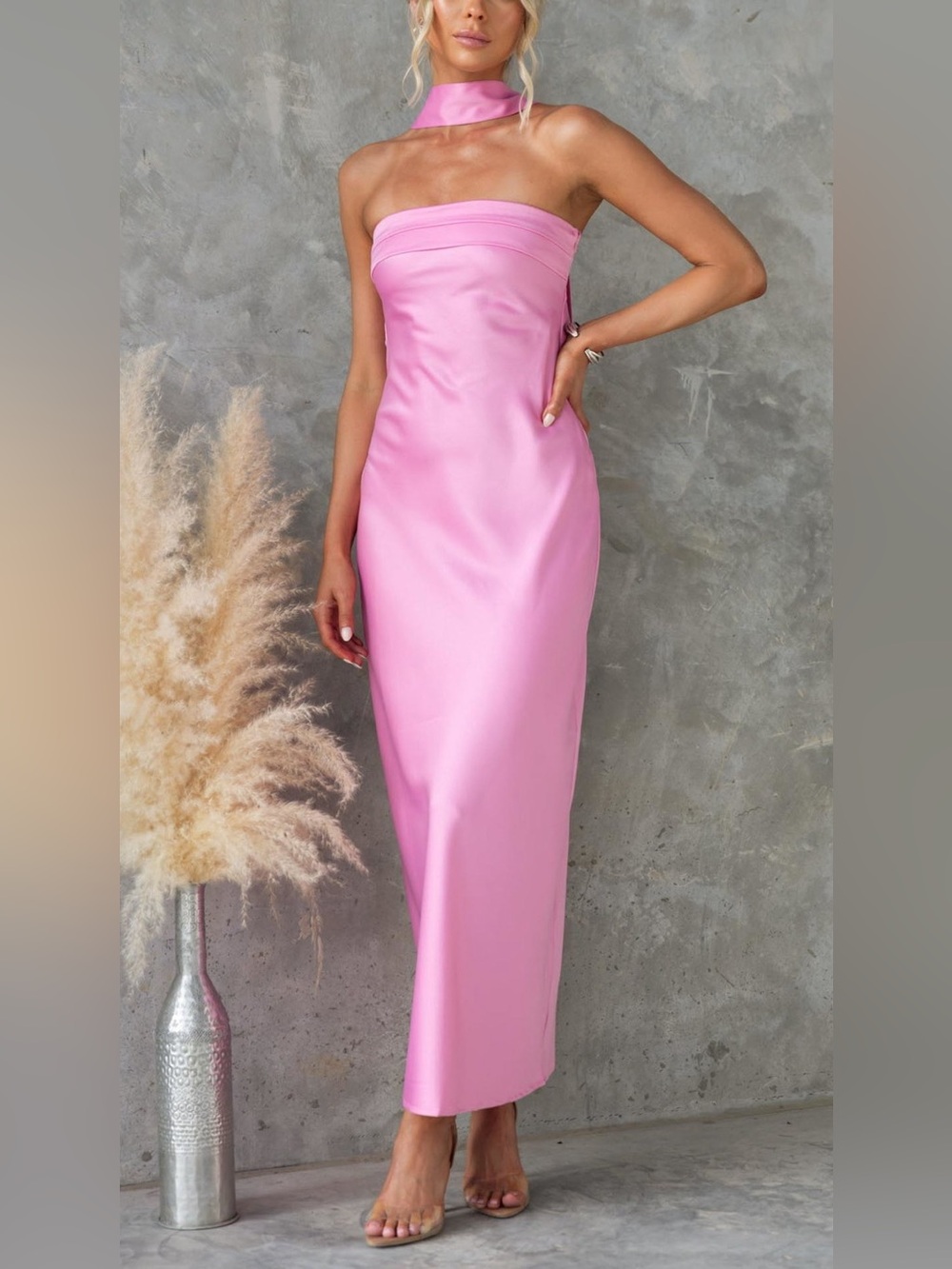 Pink Maxi Dress